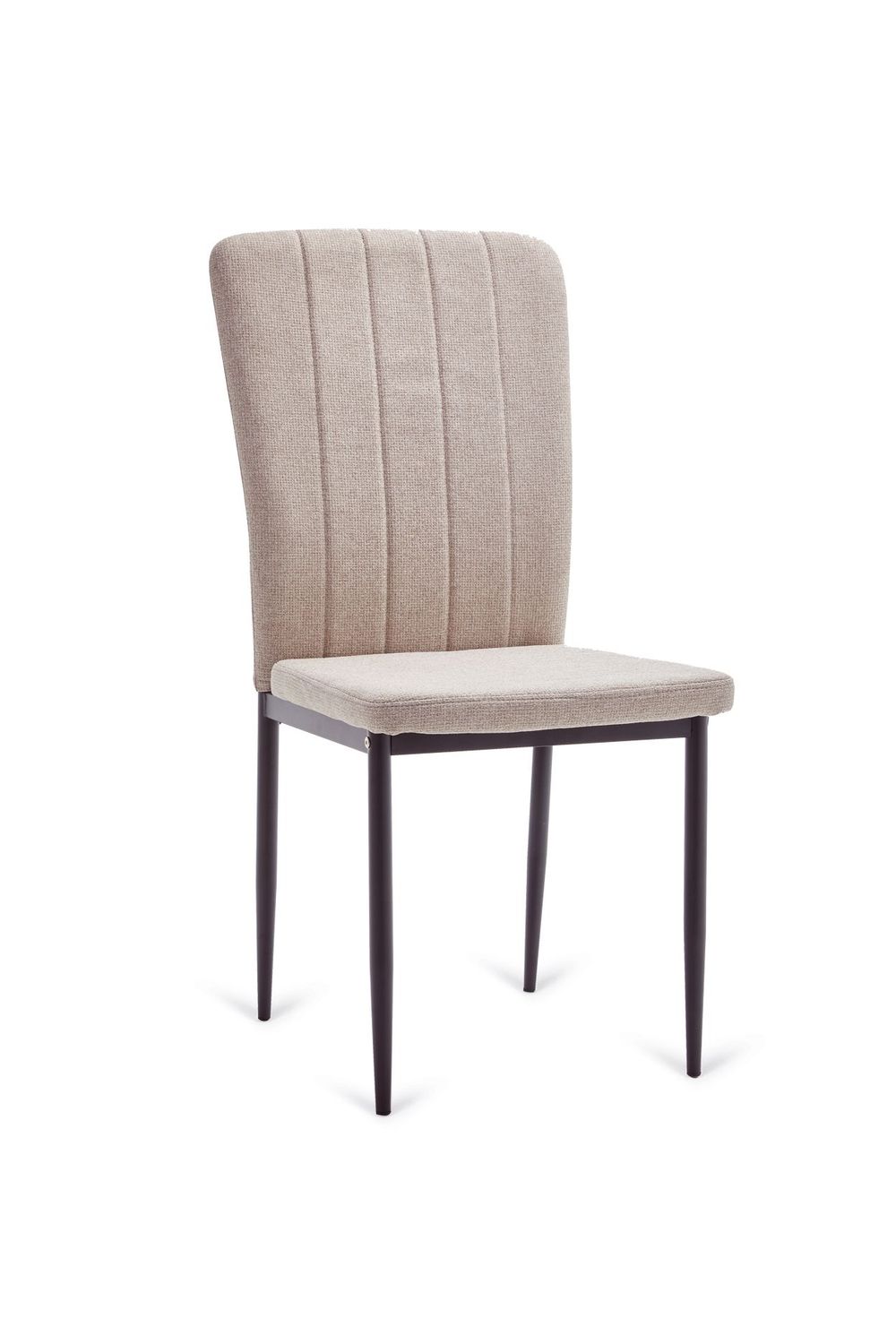 Silla de comedor Cangas tela lavable estilo industrial