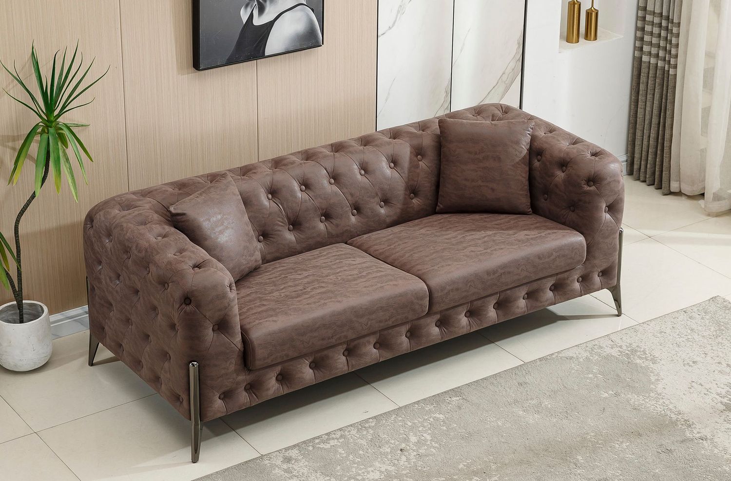 SOFA CHESTER CINDY 3 PLAZAS TAPIZADO