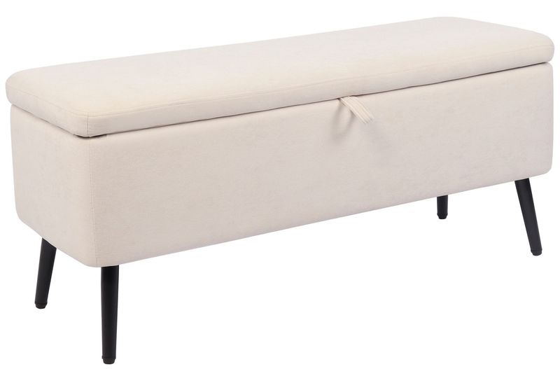 BAUL TAPIZADO MAISON 110 x 40 CM MICROFIBRA