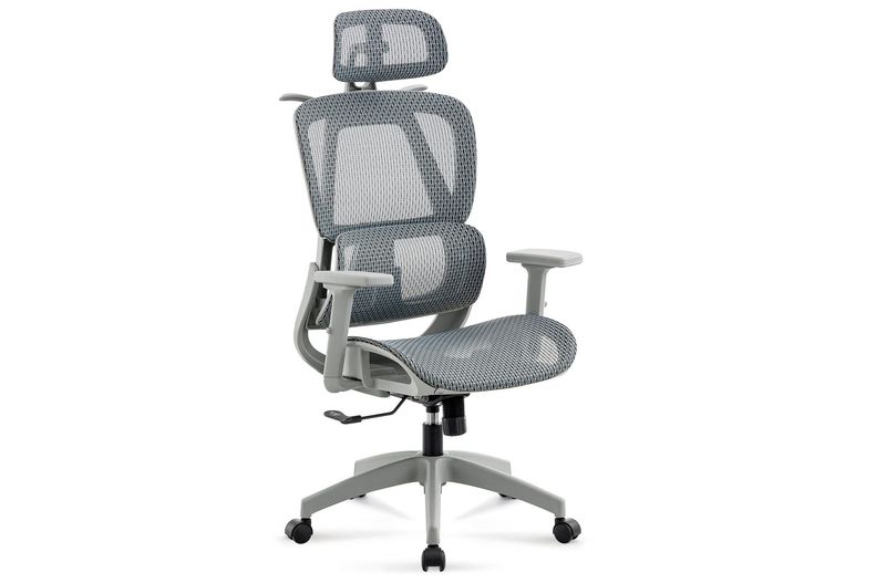 SILLON GIRATORIO ERGO RED TRANSPIRABLE ERGONOMICO SOPORTE LUMBAR