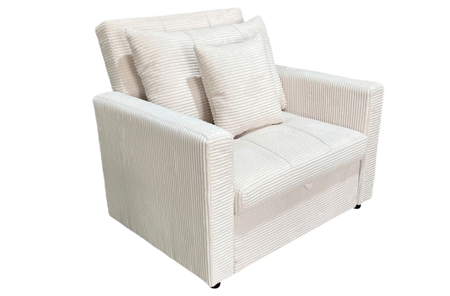 SILLON CAMA DIVAN 99 CM CORDUROY CAMA DE 80 x 197