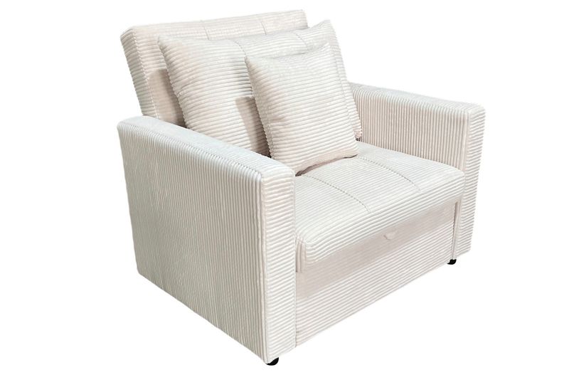 SILLON CAMA DIVAN 99 CM CORDUROY CAMA DE 80 x 197