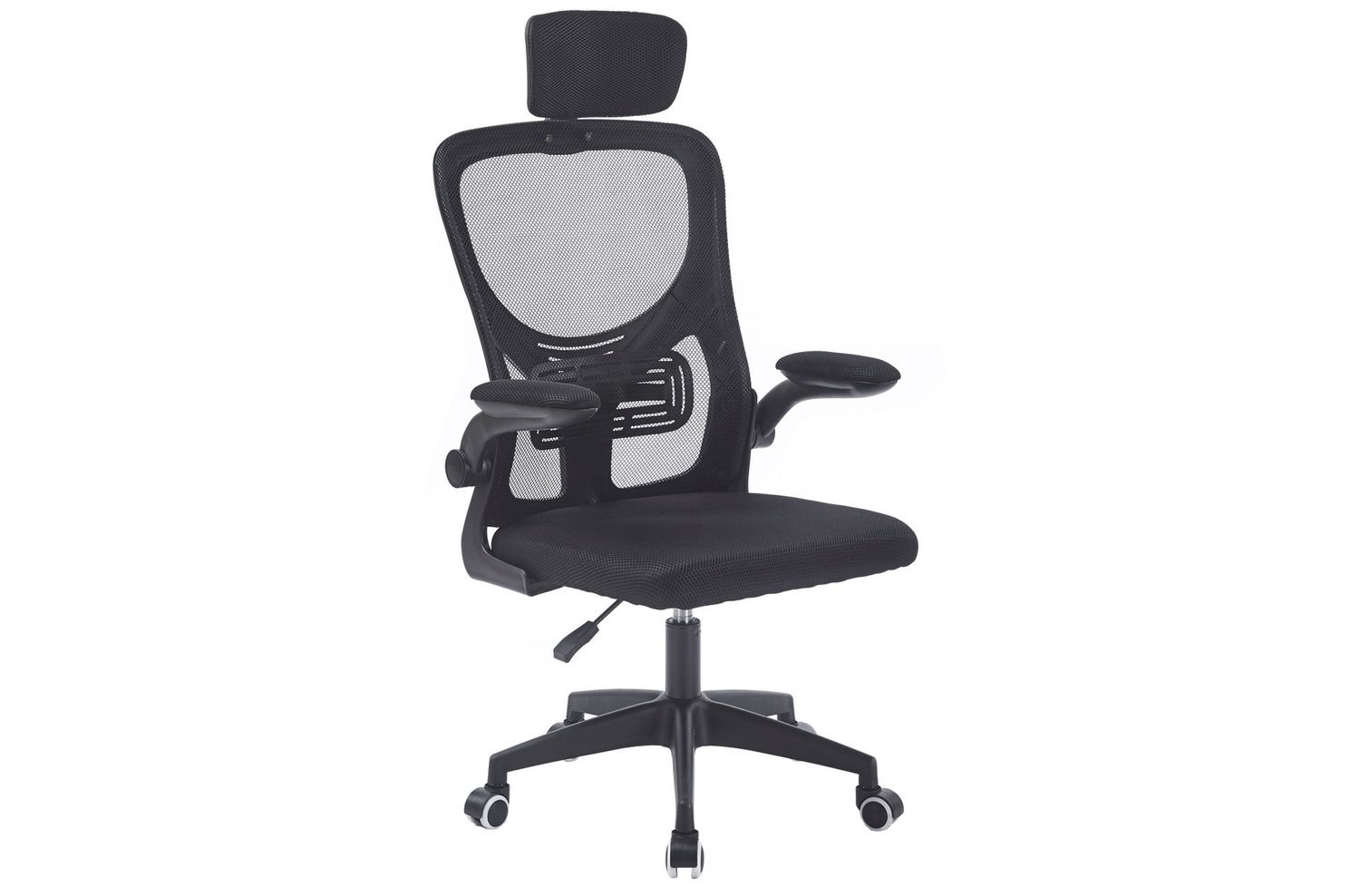 SILLON OFICINA GIRATORIO CON REPOSACABEZAS AERO RED TRANSPIRABLE