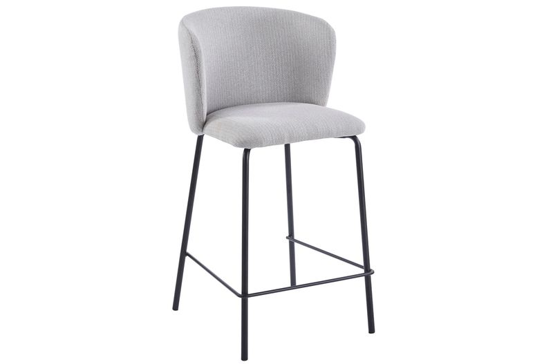 TABURETE TAPIZADO MARGOT ALTO ASIENTO 75 CM