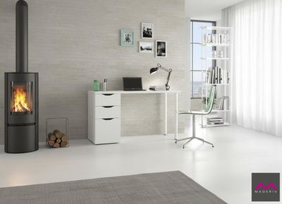 Mesa despacho reversible SANSA blanco artik Mesa despacho reversible SANSA blanco artik