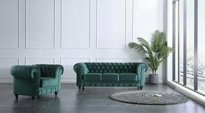 SOFA CAPITONE CHESTERFIELD 3 PLAZAS