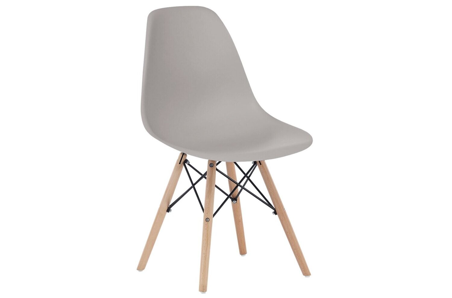 SILLA COMEDOR ESTILO NORDICO CON PATAS DE MADERA PARIS