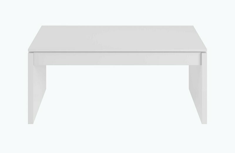 MESA CENTRO ELEVABLE ATTUALE BLANCO ARTIK ESTILO MODERNO