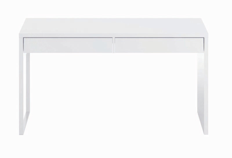 MESA ESTUDIO BIANCA REVERSIBLE 2 CAJONES BLANCO ARTIK