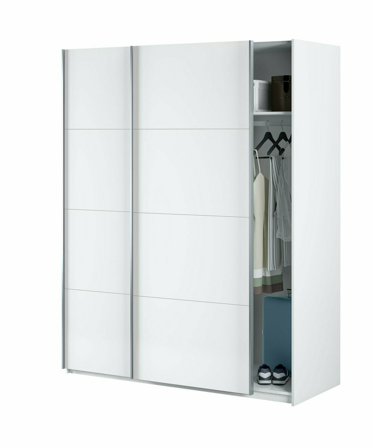 ARMARIO 2 PUERTAS CORREDERAS ARYA DE 150 CM ESTILO MODERNO