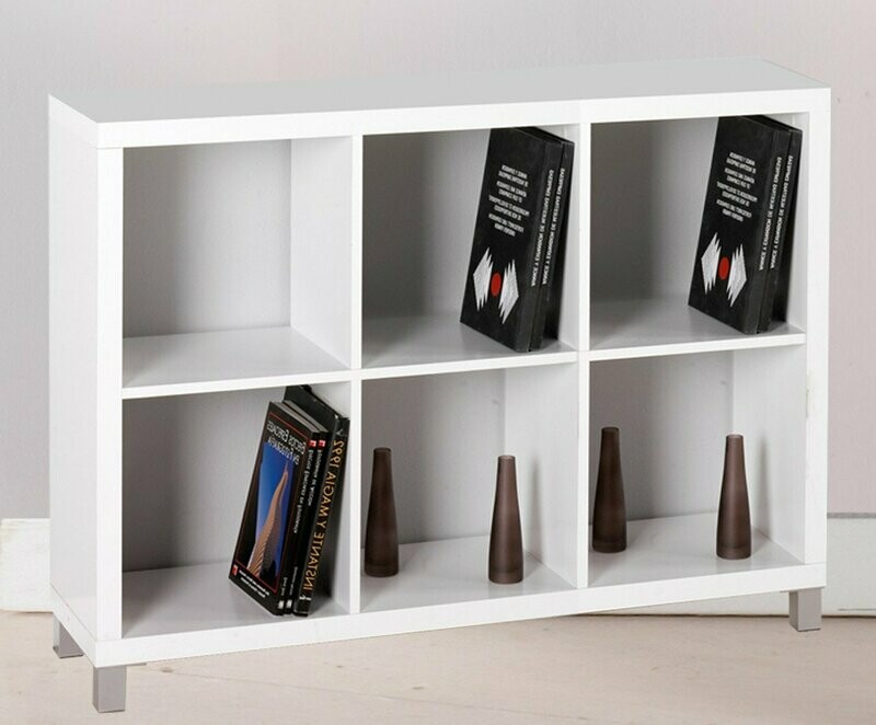 ESTANTERIA KUBOX ESTILO MODERNO 6 HUECOS ESTANTERIA KUBOX ESTILO MODERNO 6 HUECOS