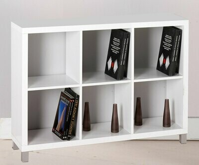 ESTANTERIA KUBOX ESTILO MODERNO 6 HUECOS ESTANTERIA KUBOX ESTILO MODERNO 6 HUECOS