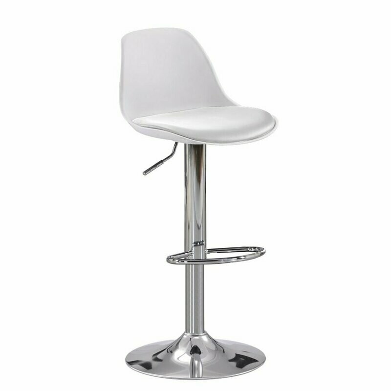 TABURETE PICASO REGULABLE POLIPROPILENO Y METAL ESTILO NORDICO TABURETE PICASO REGULABLE POLIPROPILENO Y METAL ESTILO NORDICO