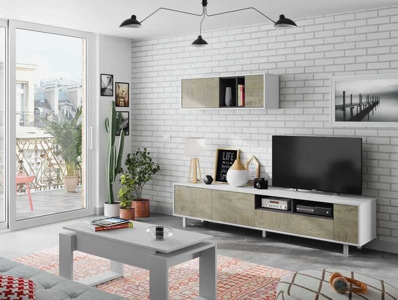 MESA CENTRO ELEVABLE URBAN 105 x 55 BLANCO ARTIK
