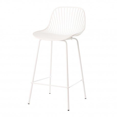 TABURETE PEYTON POLIPROPILENO Y PATAS METALICAS ESTILO INDUSTRIAL