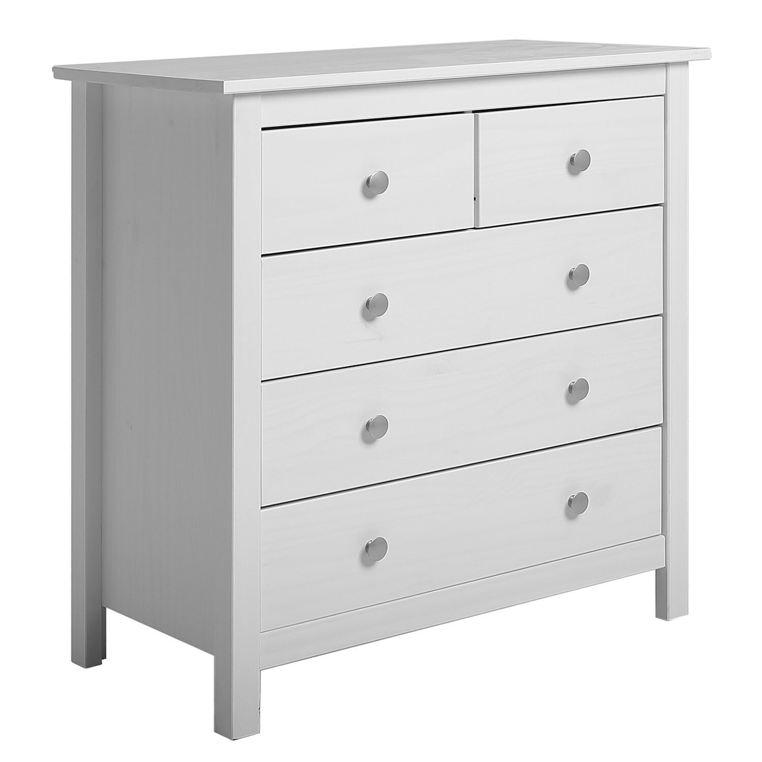 COMODA BERNA 3 + 2 CAJONES BLANCA ESTILO MODERNO COMODA BERNA 3 + 2 CAJONES BLANCA ESTILO MODERNO