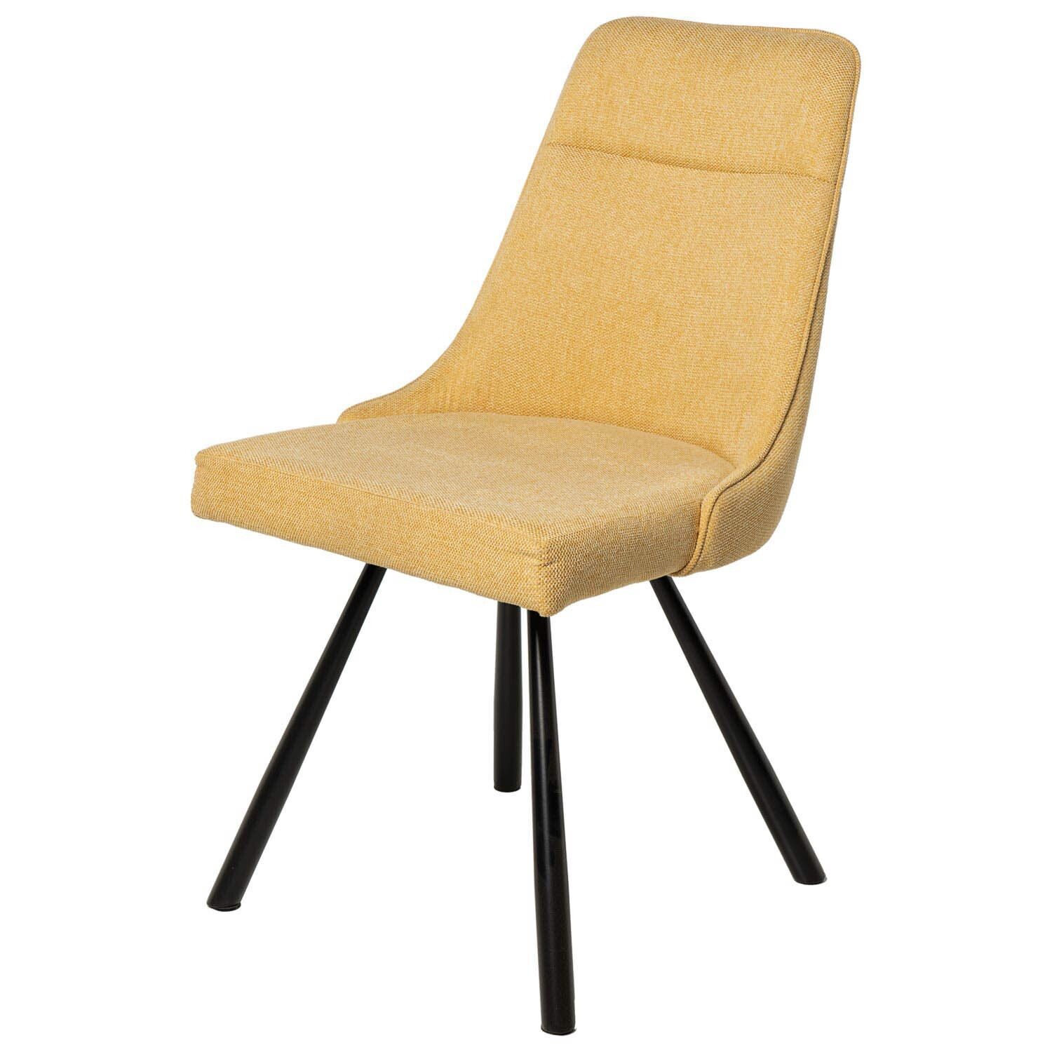 SILLA COMEDOR DANICA TAPIZADA PATAS METALICAS ESTILO MODERNO SILLA COMEDOR DANICA TAPIZADA PATAS METALICAS ESTILO MODERNO