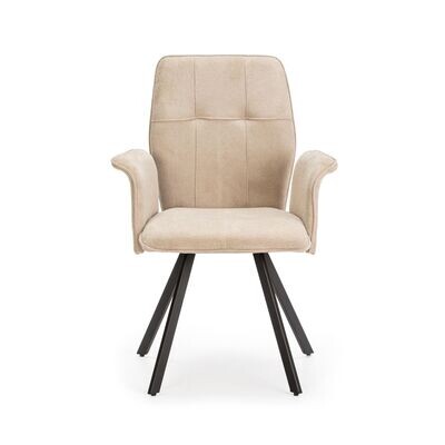 SILLON DE COMEDOR MERY TAPIZADO PATAS METALICAS ESTILO INDUSTRIAL SILLON DE COMEDOR MERY TAPIZADO PATAS METALICAS ESTILO INDUSTRIAL