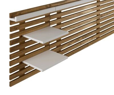 CABECERO NIDRA 240 CERA IR/BLANCO ESTILO INDUSTRIAL