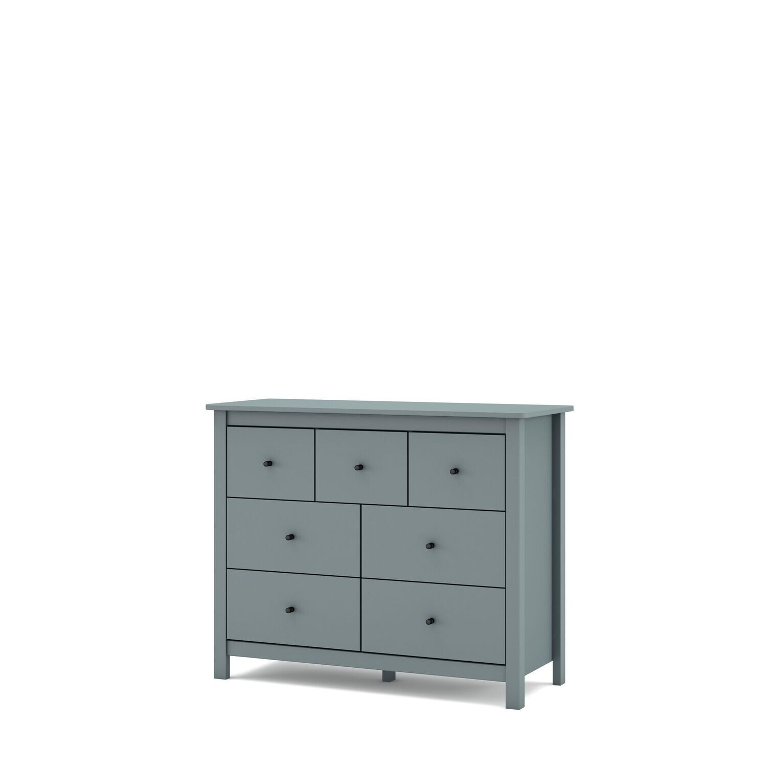 COMODA MISTI 4 + 3 CAJONES VERDE KAKI ESTILO NORDICO COMODA MISTI 4 + 3 CAJONES VERDE KAKI ESTILO NORDICO