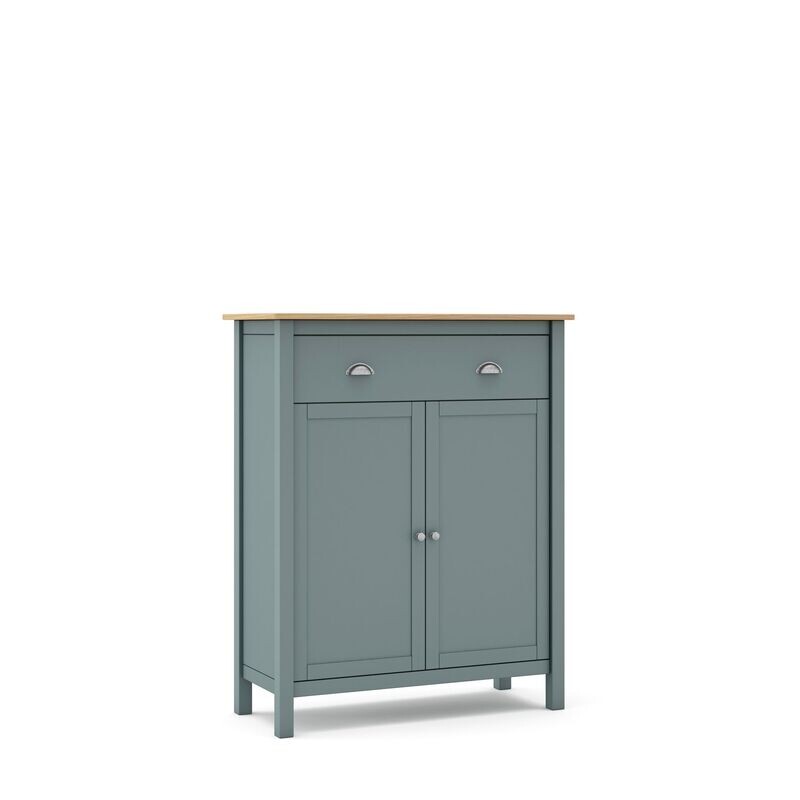 MUEBLE AUXILIAR MISTI 2 PUERTAS 1 CAJON VERDE KAKI/ROBLE ESTILO NORDICO MUEBLE AUXILIAR MISTI 2 PUERTAS 1 CAJON VERDE KAKI/ROBLE ESTILO NORDICO