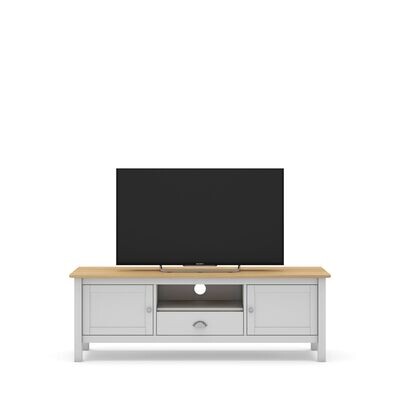 MUEBLE TV MISTI 2 PUERTAS 1 CAJON 1 HUECO BLANCO/ROBLE ESTILO NORDICO MUEBLE TV MISTI 2 PUERTAS 1 CAJON 1 HUECO BLANCO/ROBLE ESTILO NORDICO