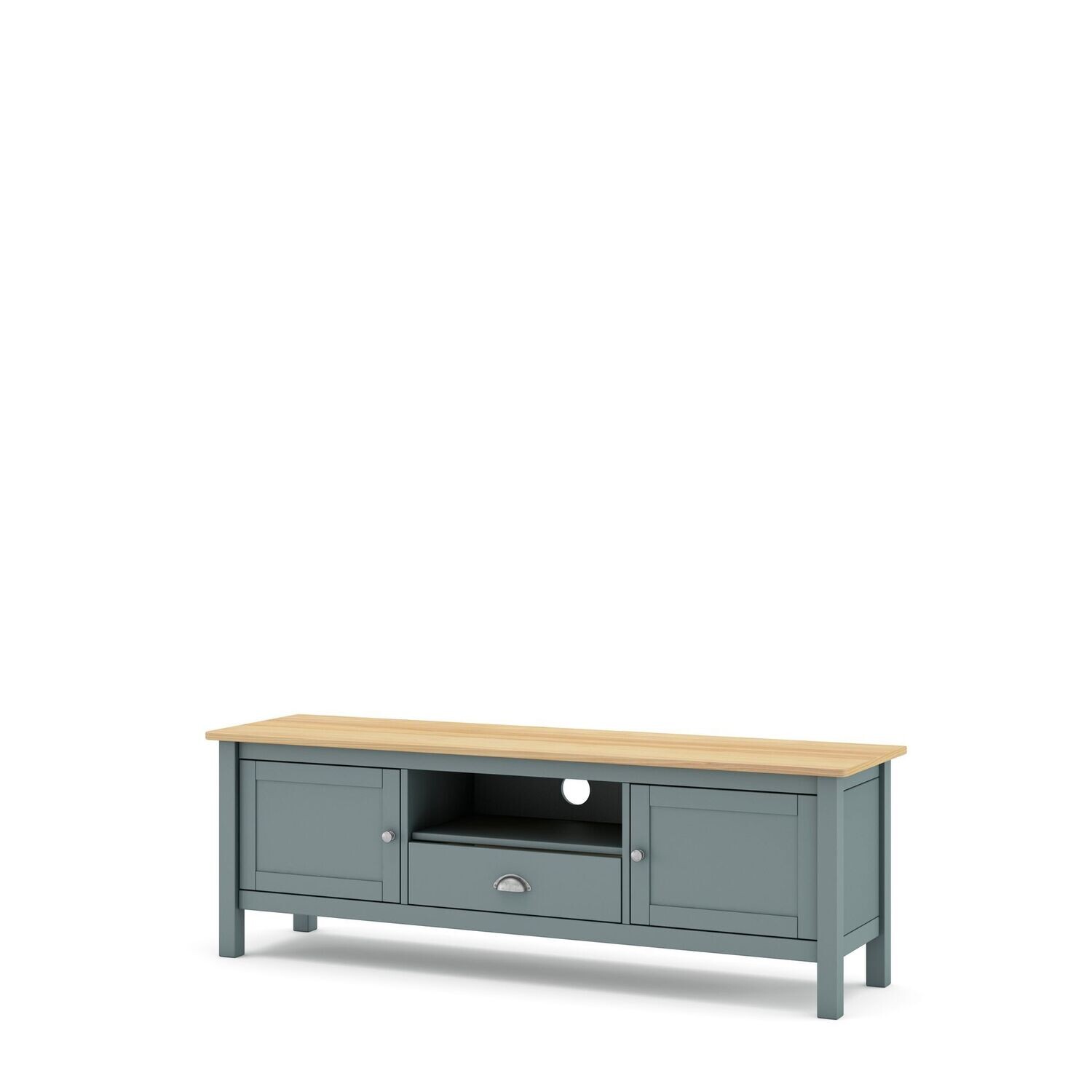 MUEBLE TV MISTI 2 PUERTAS 1 CAJÓN Y HUECO VERDE KAKI/ROBLE ESTILO NORDICO MUEBLE TV MISTI 2 PUERTAS 1 CAJÓN Y HUECO VERDE KAKI/ROBLE ESTILO NORDICO