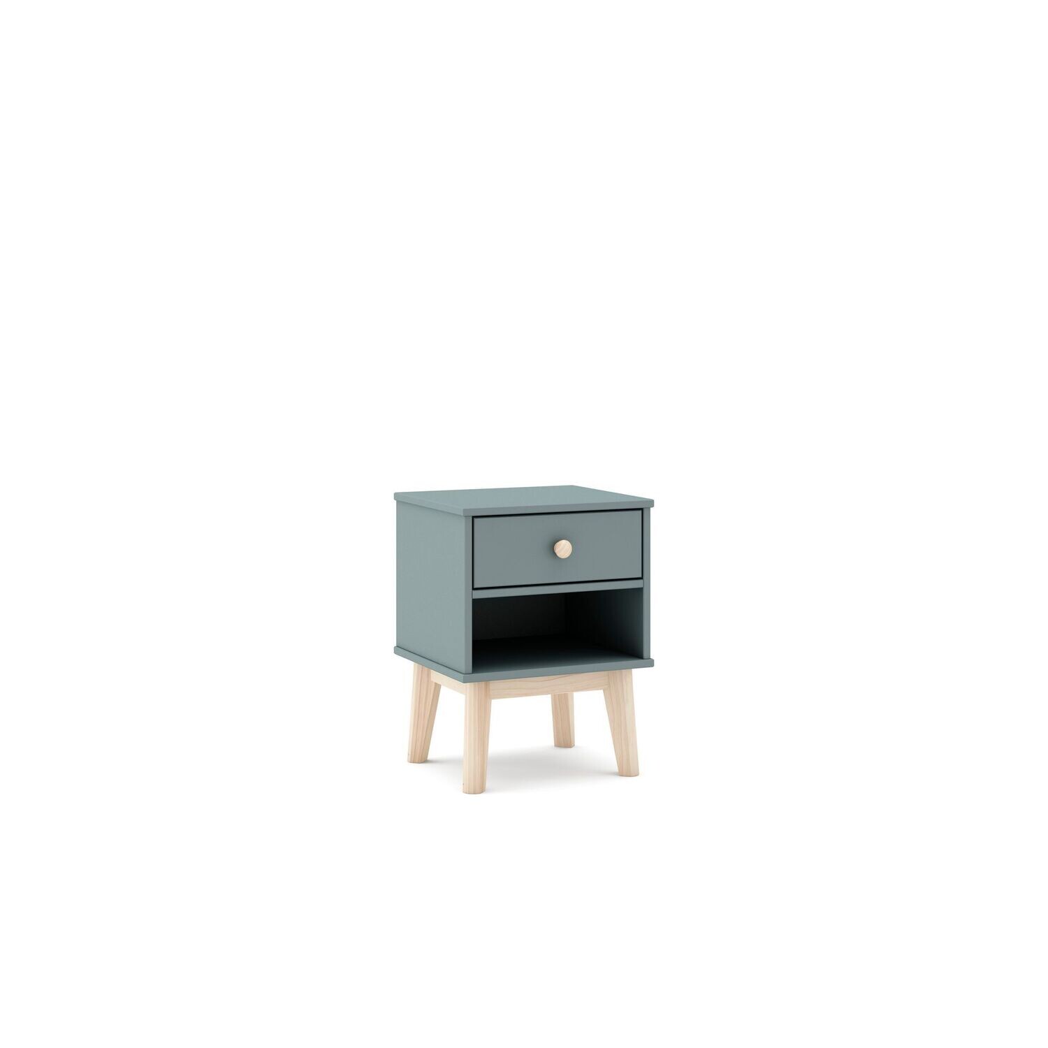 MESITA ESTEFANIA 1 CAJON HUECO VERDE KAKI/CERA ESTILO NORDICO MESITA ESTEFANIA 1 CAJON HUECO VERDE KAKI/CERA ESTILO NORDICO