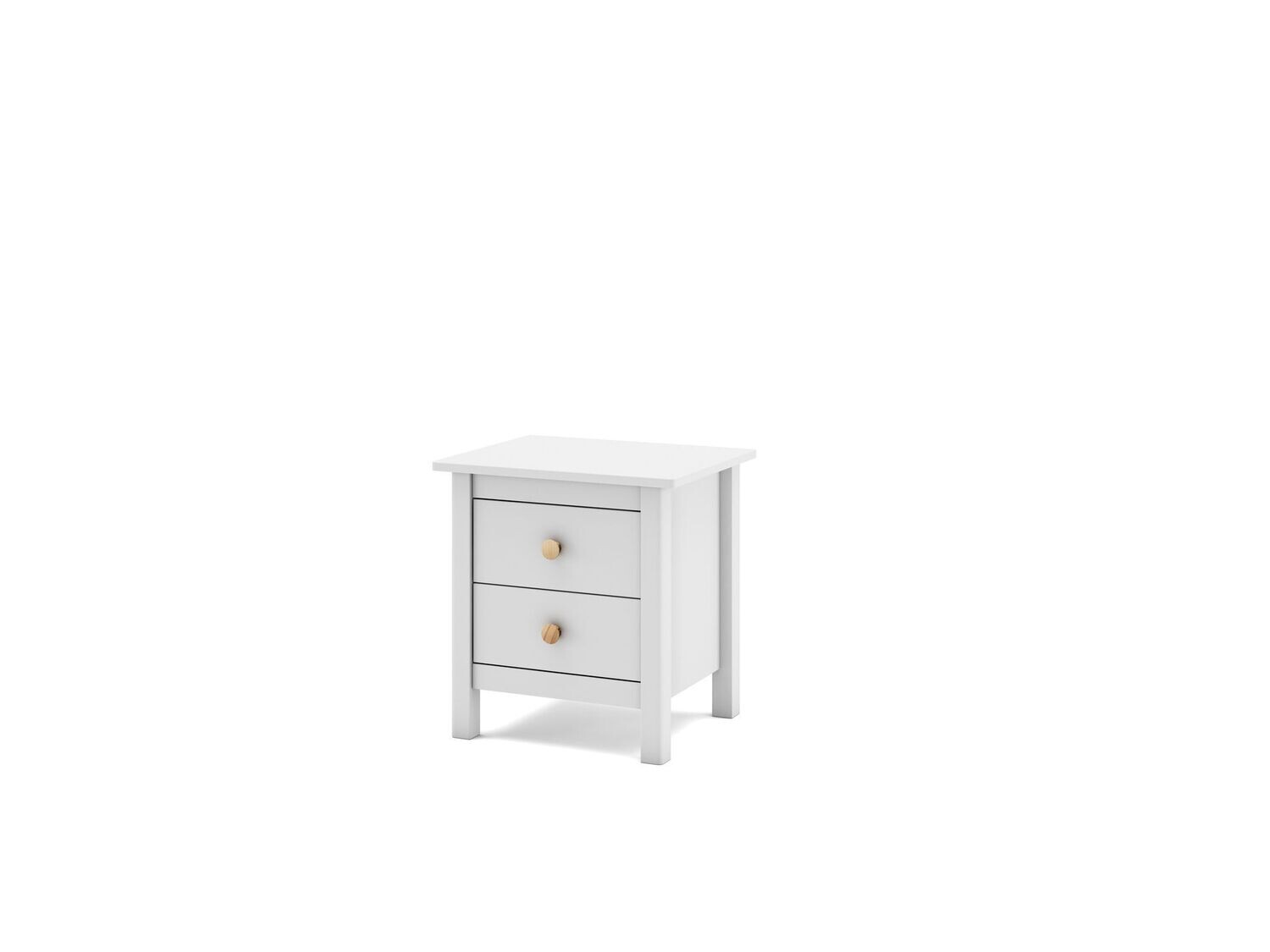 MESITA MAX 2 CAJONES BLANCO ESTILO NORDICO MESITA MAX 2 CAJONES BLANCO ESTILO NORDICO