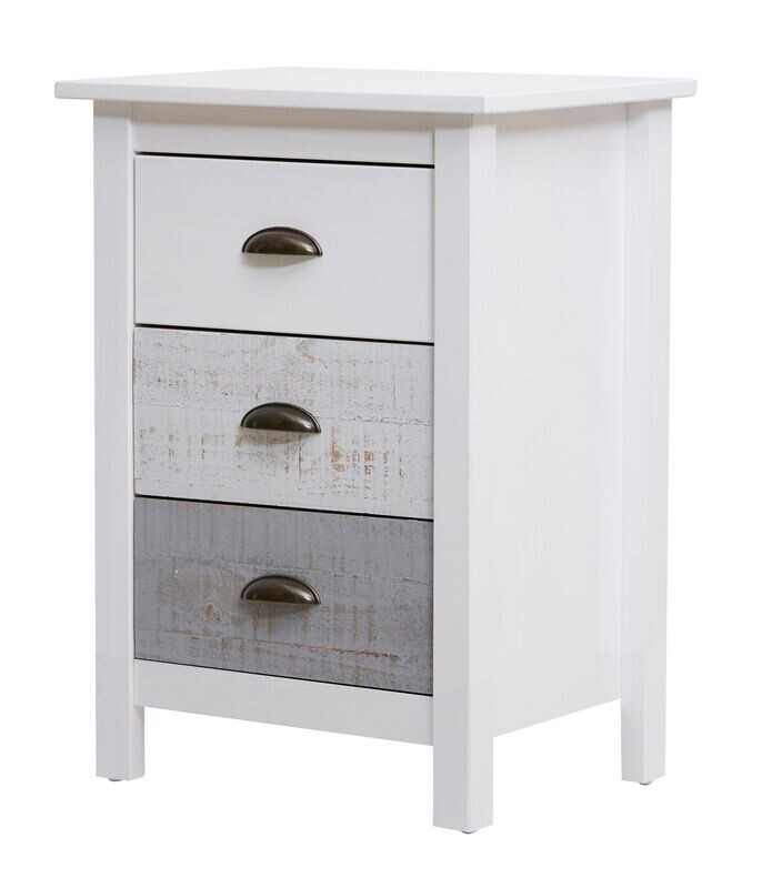 MESITA ROMANTICA 3 CAJONES MULTICOLOR