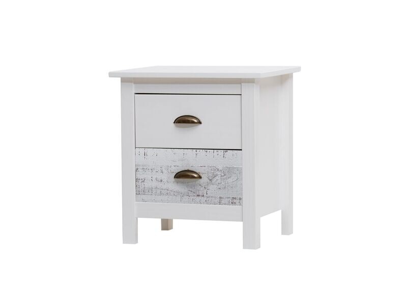 MESITA ROMANTICA 2 CAJONES MULTICOLOR