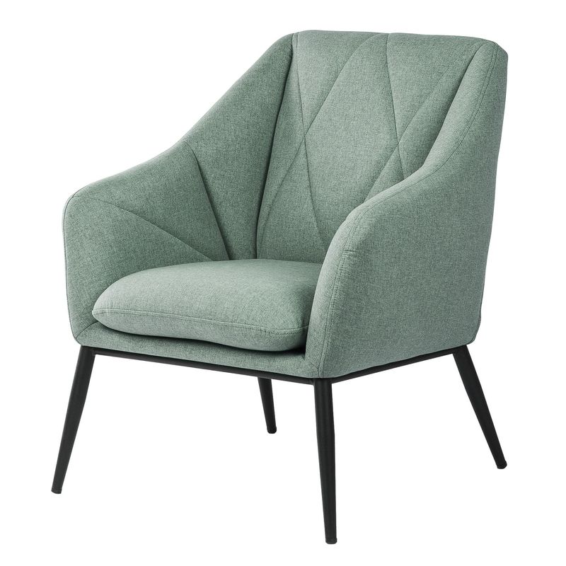 BUTACA TAPIZADA KYOTO ESTILO INDUSTRIAL PATAS METALICAS