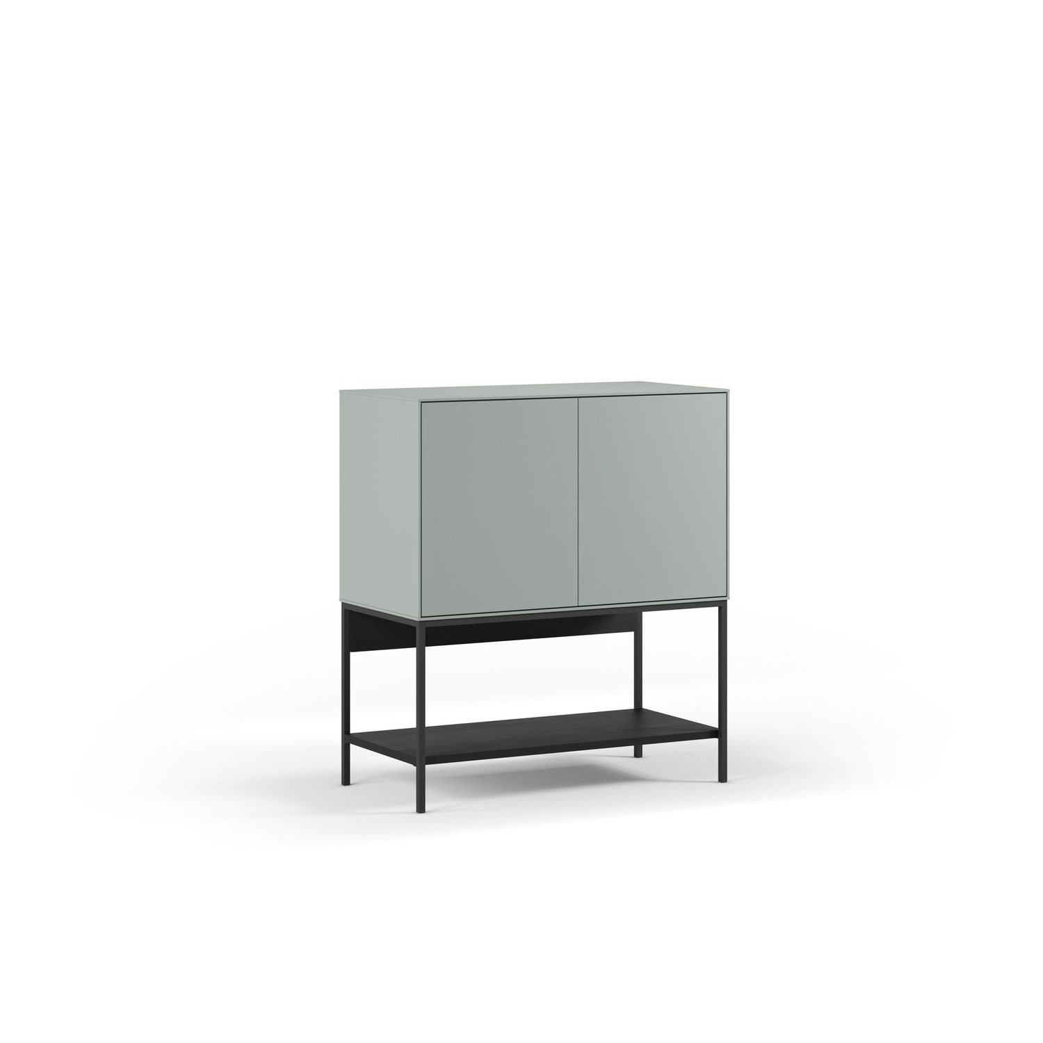 MUEBLE AUXILIAR AMIRA 2 PUERTAS VERDE/NEGRO MUEBLE AUXILIAR AMIRA 2 PUERTAS VERDE/NEGRO