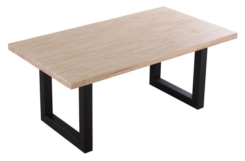 MESA COMEDOR FIJA LOFT 180 x 100 CM ROBLE NORDISH ESTILO INDUSTRIAL