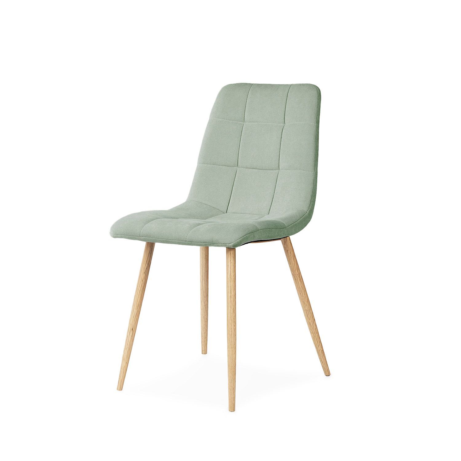 SILLA DE COMEDOR MINNIE TAPIZADA  ESTILO NORDICO