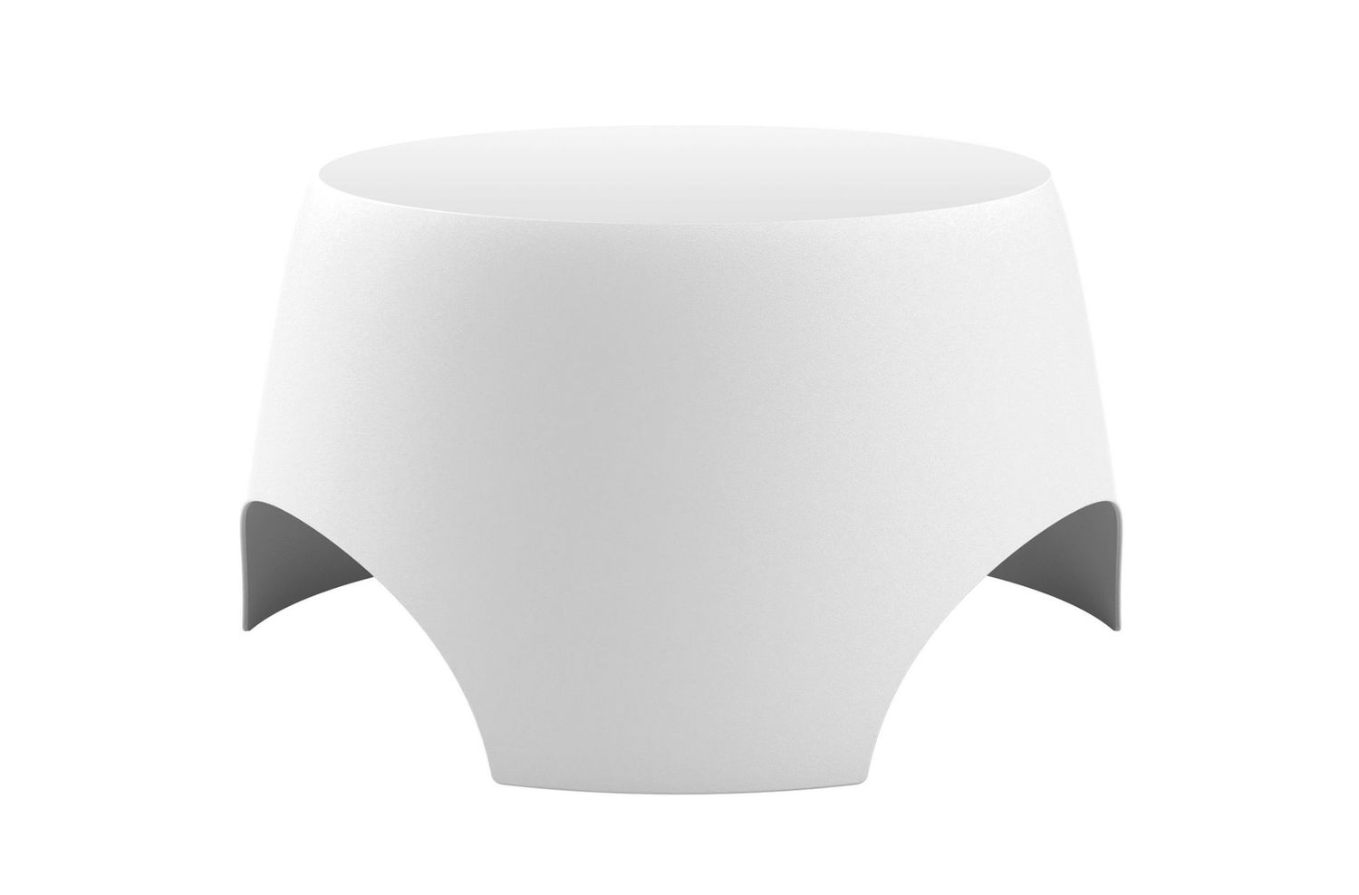 MESA AUXILIAR CALA BLANCO POLIPROPILENO MESA AUXILIAR CALA BLANCO POLIPROPILENO