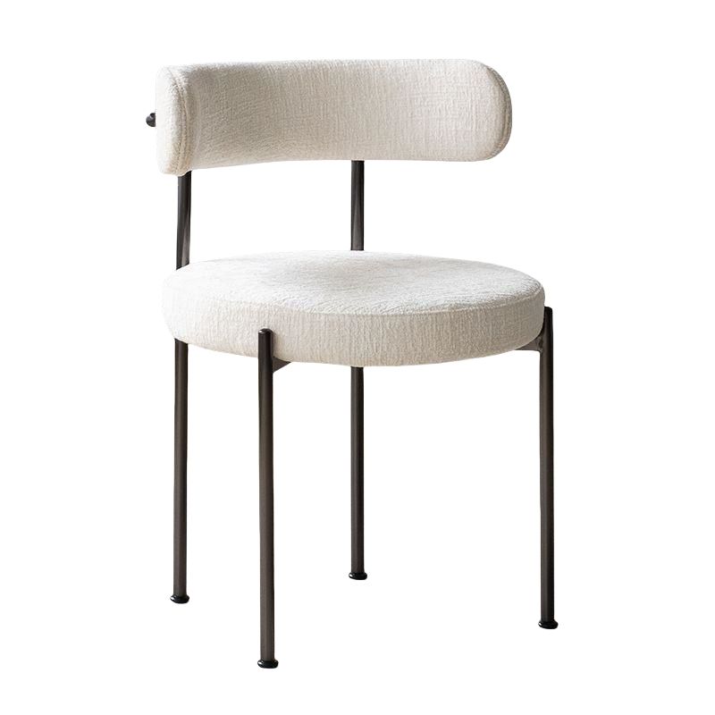 PACK DE 4 SILLAS TUCKER TELA BEIGE, PATAS METAL NEGRAS ESTILO INDUSTRIAL PACK DE 4 SILLAS TUCKER TELA BEIGE, PATAS METAL NEGRAS ESTILO INDUSTRIAL