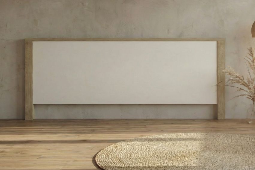 CABECERO TIVOLI 168CM BLANCO ROBLE ASERRADO CABECERO TIVOLI 168CM BLANCO ROBLE ASERRADO