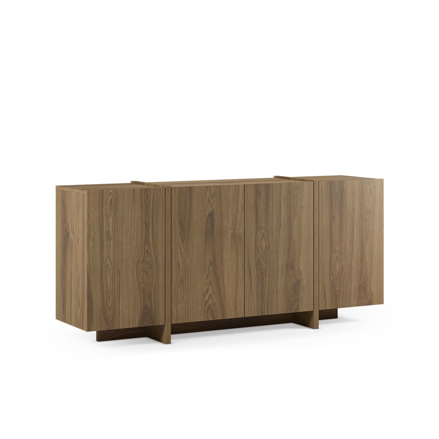 APARADOR VOLIA 4 PUERTAS 180 CM ROBLE-UD APARADOR VOLIA 4 PUERTAS 180 CM ROBLE-UD