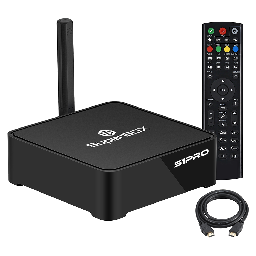 SuperBox S1 Pro STREAM BOX &amp; Android TV Box