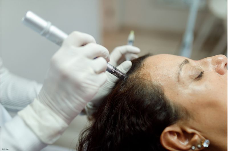 Microneedling with Exosomes for Hair Restoration - 4 Treatments