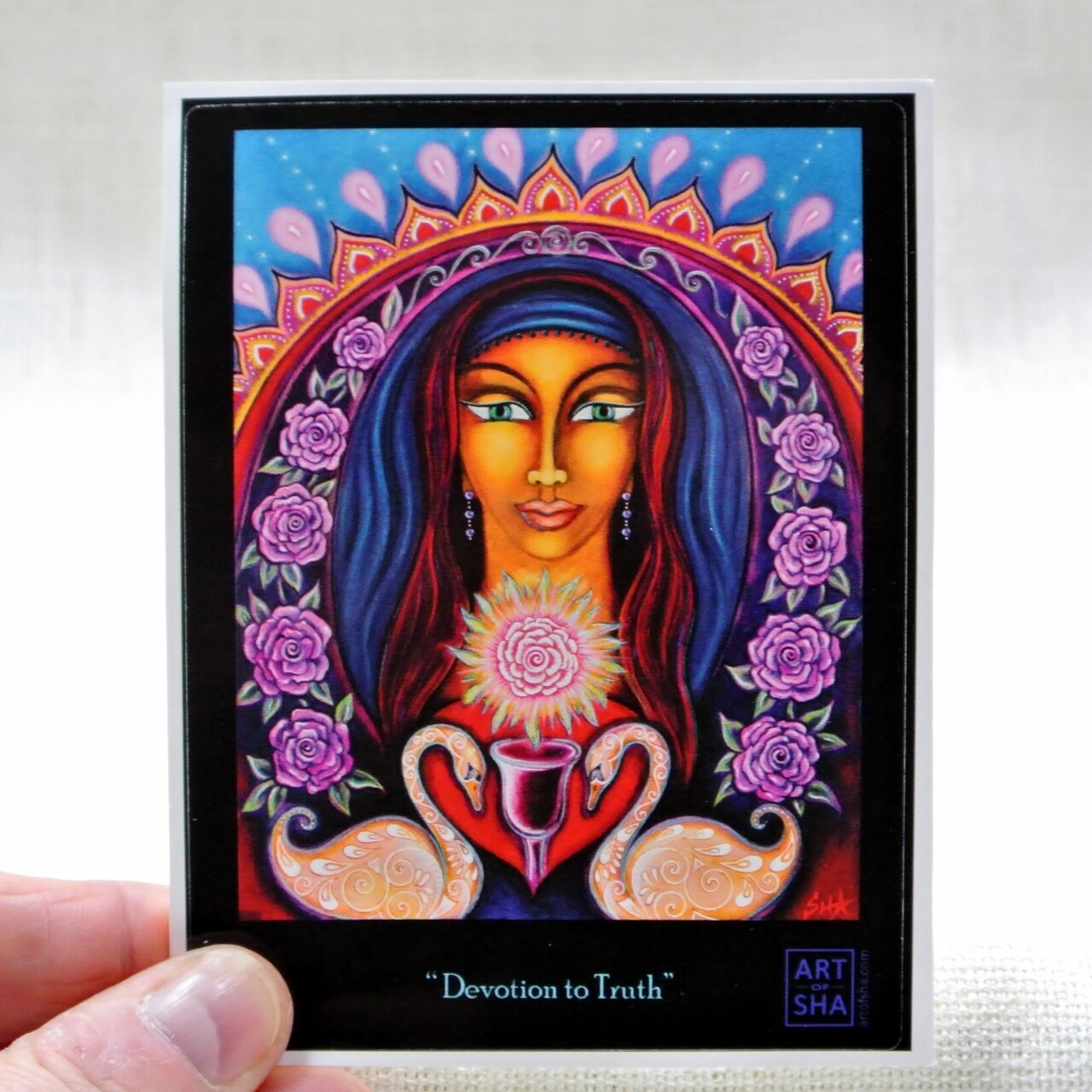 &quot;Devotion To Truth&quot; Sticker