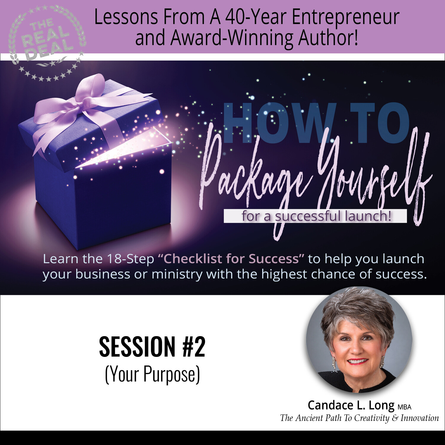 Session #2:  Your Purpose
