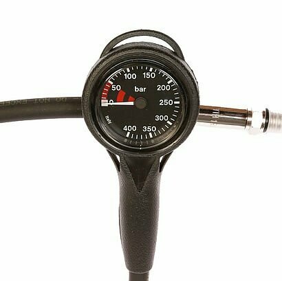 Finimeter Slimline schwarz 400 bar