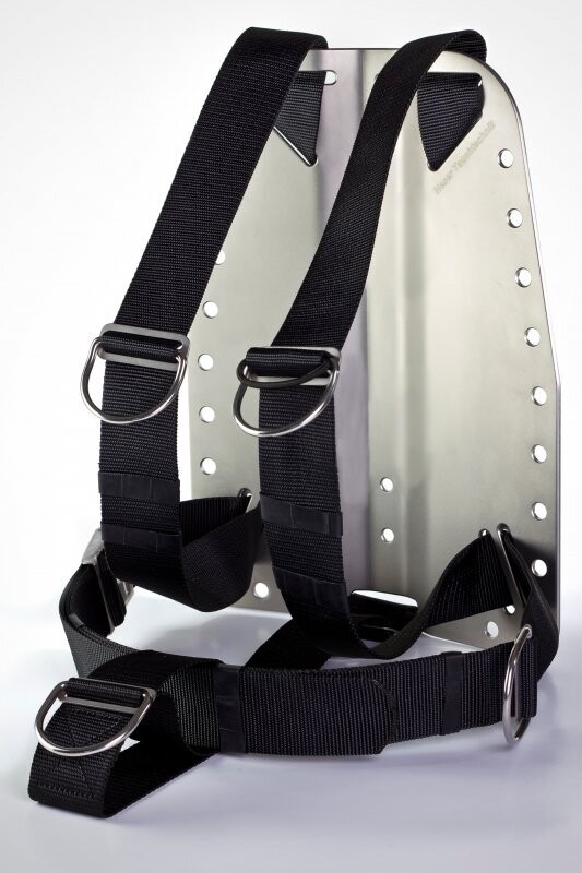 Backplate extra schwere 4,6kg / 6mm (Standard Größe) Heser