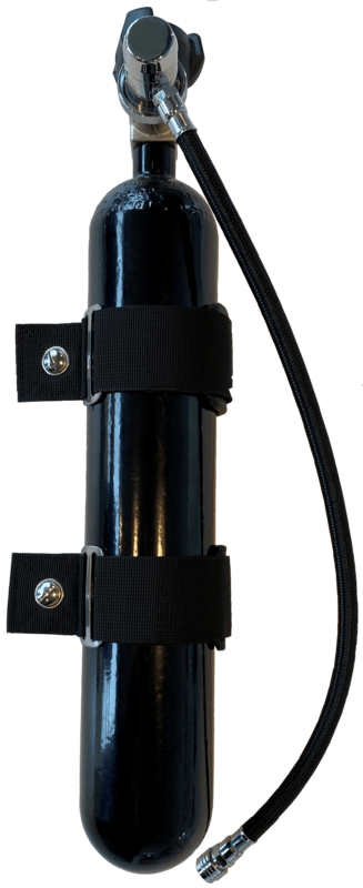 Scubaforce cylinder 1,8 Liter Argon Set Scubaforce cylinder 1,8 Liter Argon Set