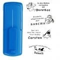 Taucherstempel 624 - smart-stamp 38 x 14 mm, Vollton-Blau