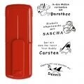 Taucherstempel 625 - smart-stamp 38 x 14 mm, Vollton-Rot