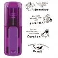 Taucherstempel 623 - smart-stamp 38 x 14 mm, amethyst/lila Taucherstempel 623 - smart-stamp 38 x 14 mm, amethyst/lila
