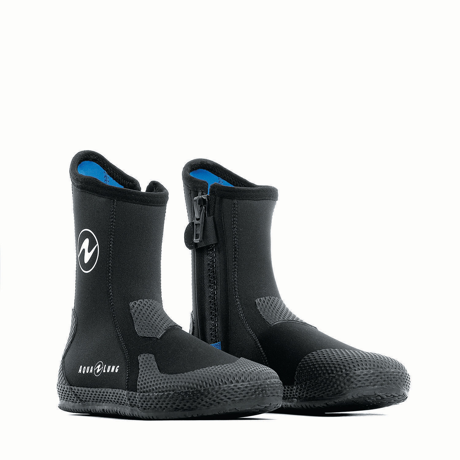 Füßling Superzip 3mm Schwarz/Blau AquaLung